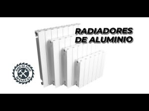Radiadores aluminio 55 cm entre ejes